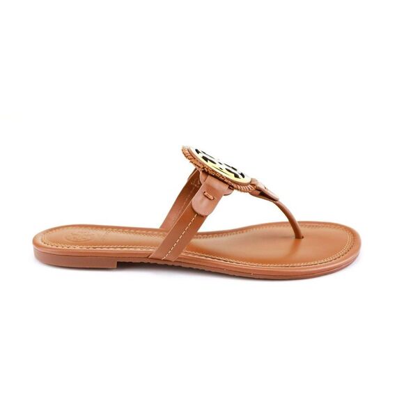 NIB Tory Burch FRINGE Miller Thong Sandals 6.5 - Picture 7 of 10